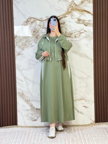 Djellaba en Mousseline ou Crêpe – Style Fluide